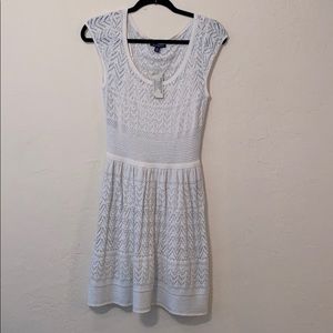 AE American Eagle off white knit dress